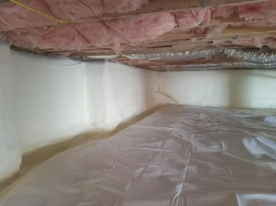 Crawl space encapsulation with closed-cell spray foam for Roof Maintenance in Socastee